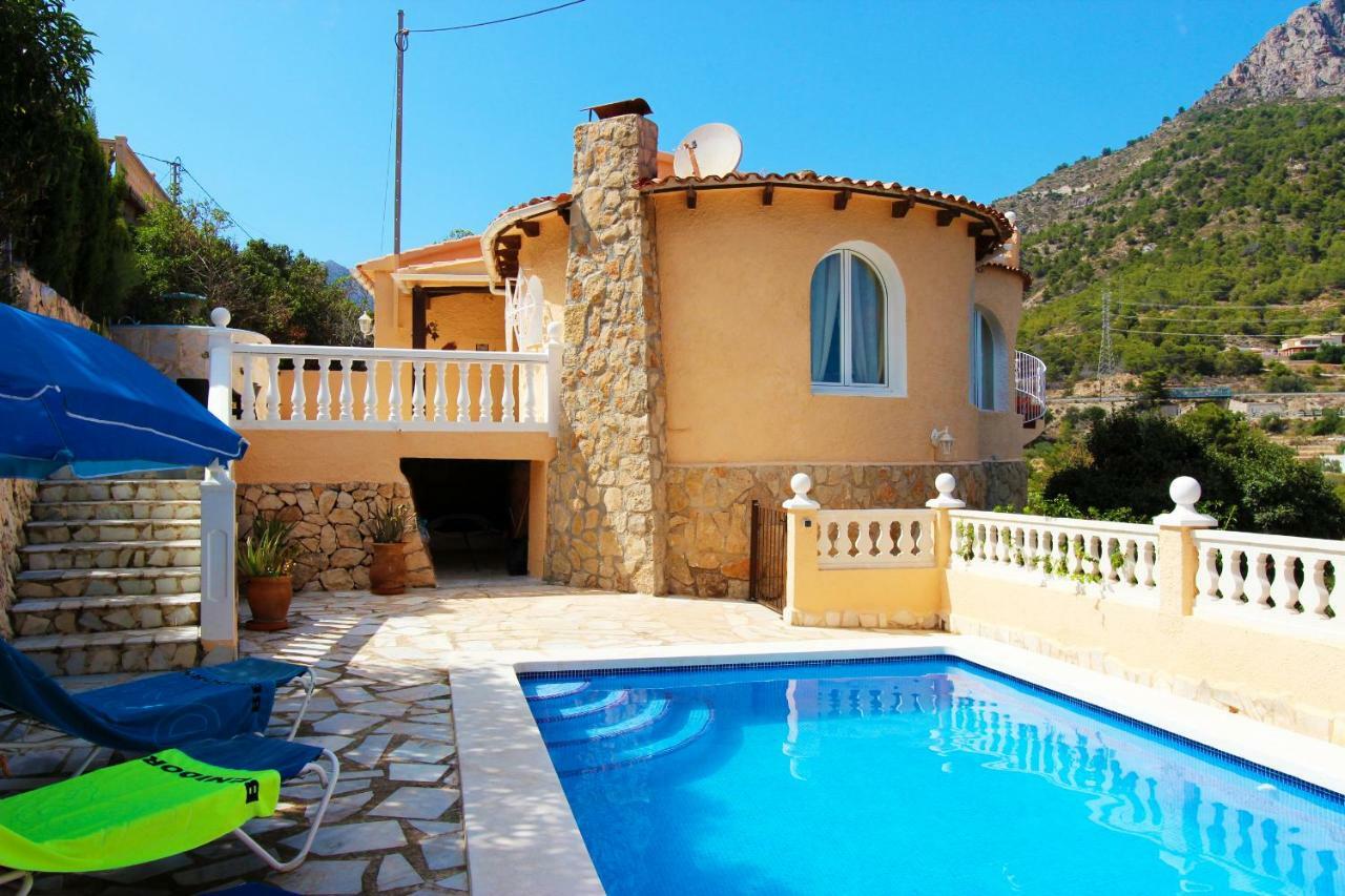 קלפה Villa Spartacus - Piscina Privada Y Vistas Al Mar מראה חיצוני תמונה