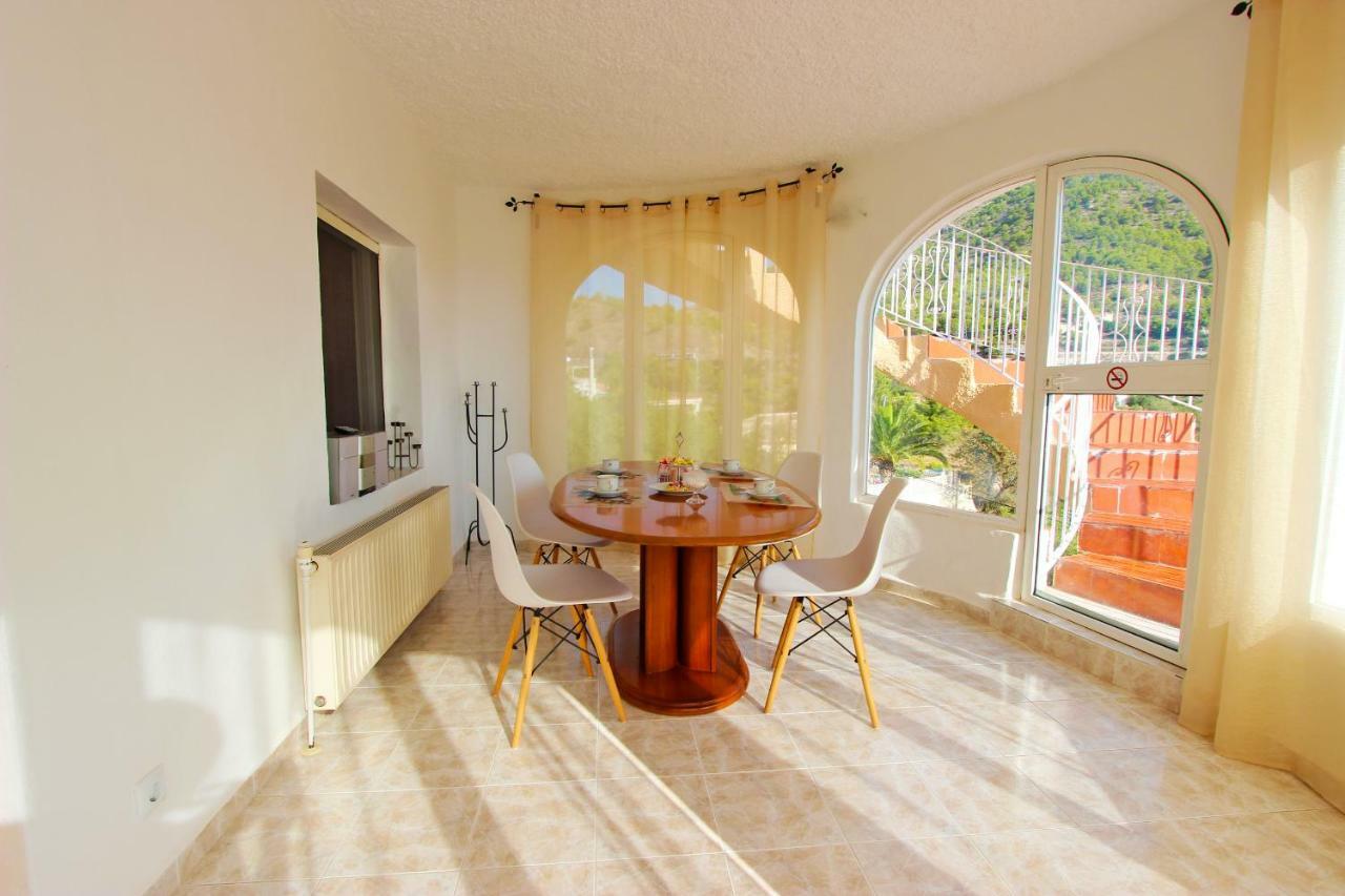 קלפה Villa Spartacus - Piscina Privada Y Vistas Al Mar מראה חיצוני תמונה